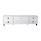 Flash Furniture 70 Gray TV Stand with Shelves and Storage ZG-129-70-GY-GG - alternate 4